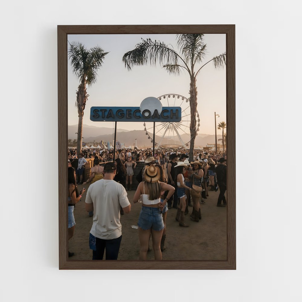 Poster Stagecoach country – affiche Danse (vue 5)